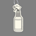 Paper Air Freshener Tag W/ Tab - Spray Bottle